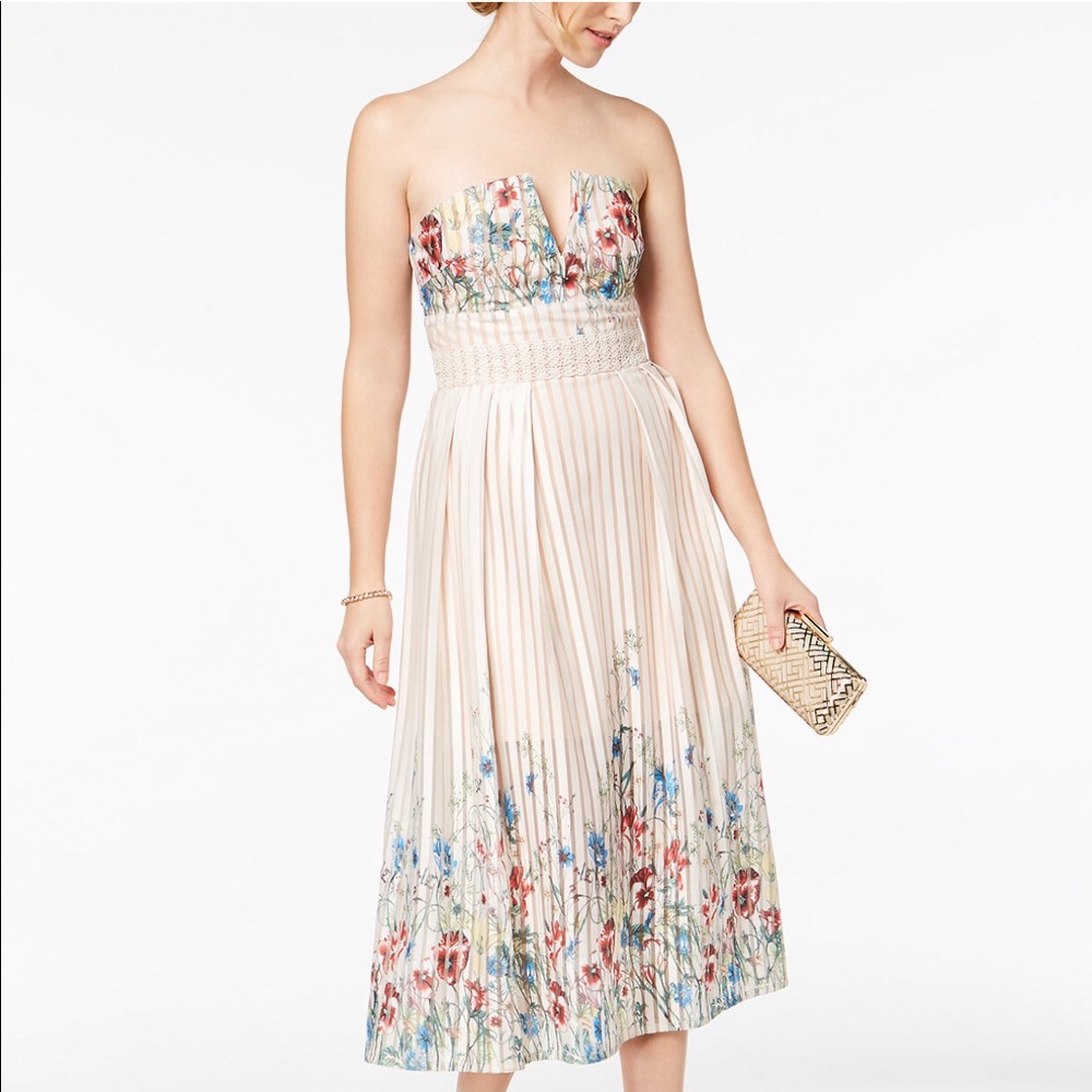 Foxiedox meadow strapless dress